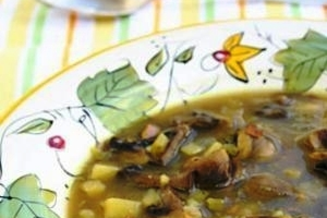 Немецкая кухня. Немецкий грибной суп