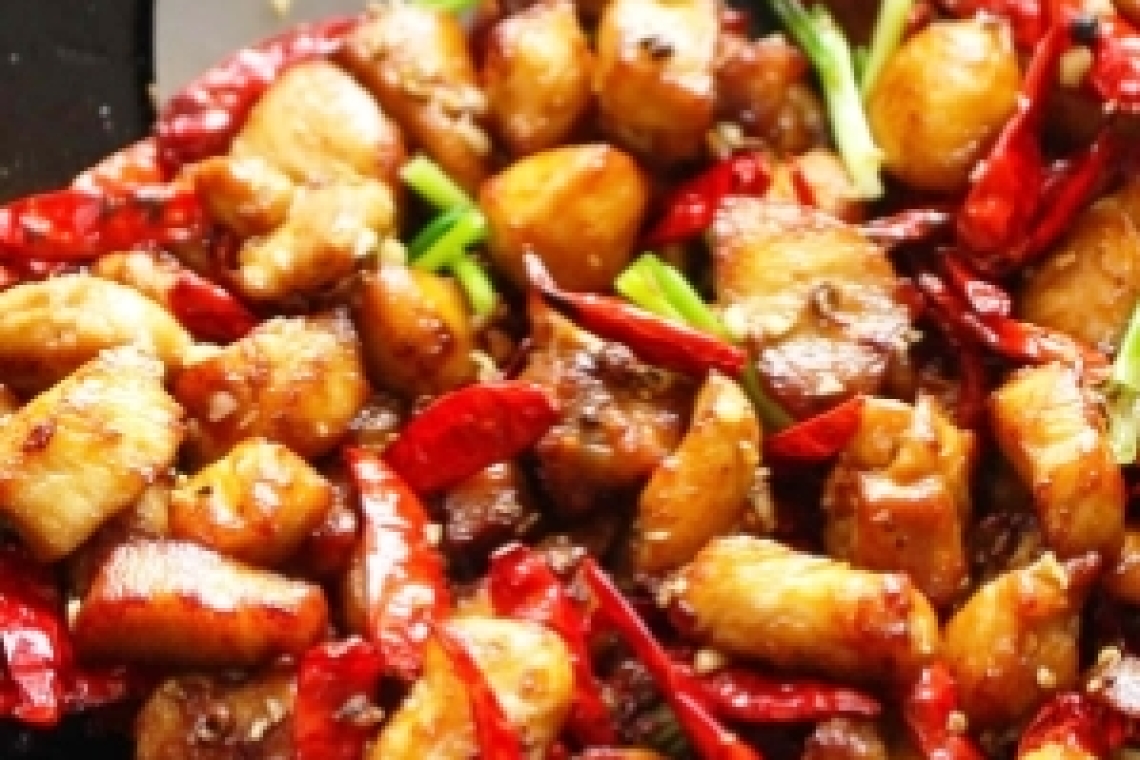 Курица по Сычуаньски