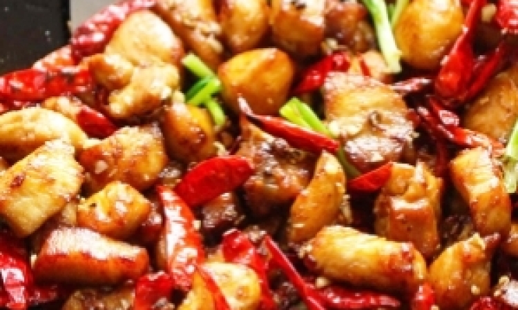 Курица по Сычуаньски