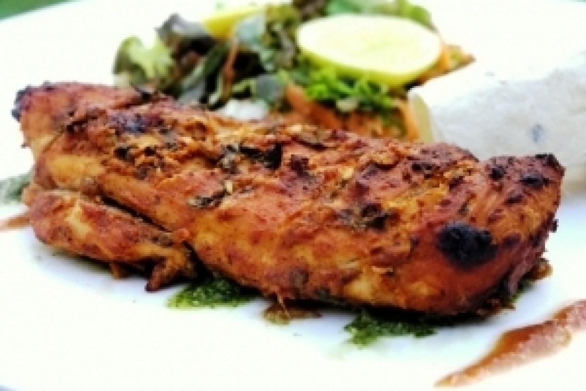 Тикка, индийская жаренная курочка на гриле