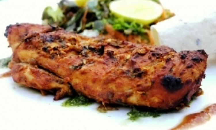 Тикка, индийская жаренная курочка на гриле