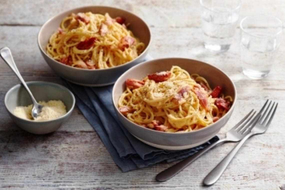 Спагетти карбонара, просто и довольно не дорого