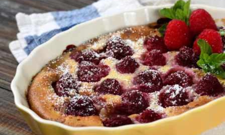 Французский десерт Клафути