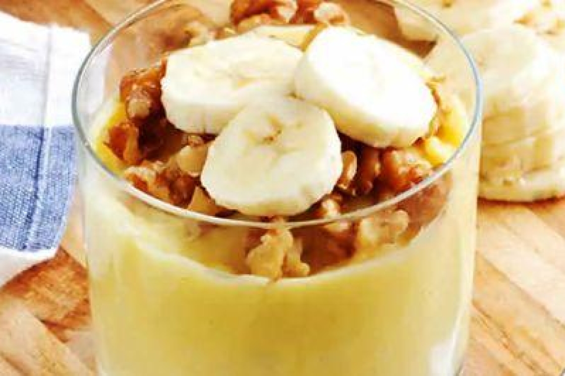 Банановый десерт