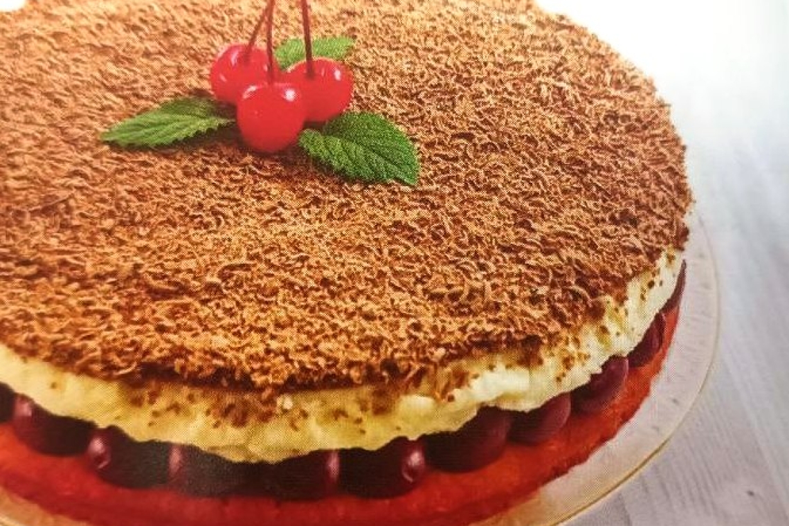 Вишнёвый пирог "Наслаждение"