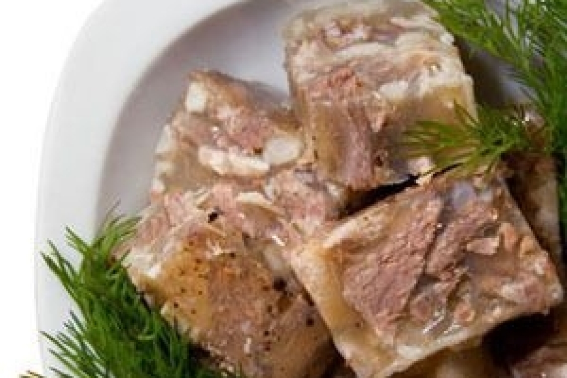 Мужужи Muzhuzhi. Грузинский холодец