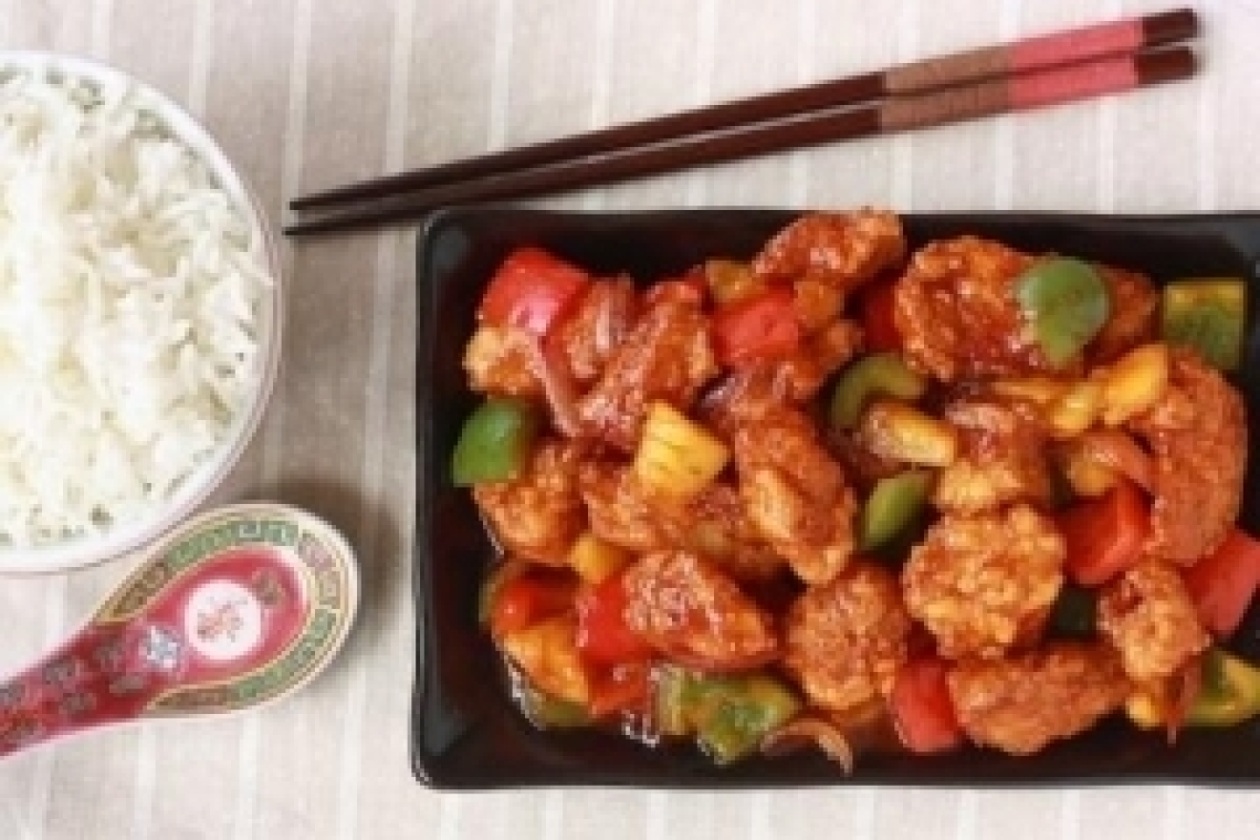 Курица в кисло-сладком соусе