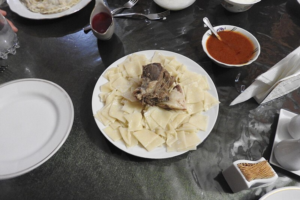 Хинкал, блюдо кавказской кухни