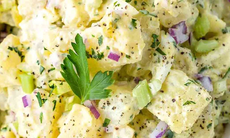Картофель. Американский картофельный салат.