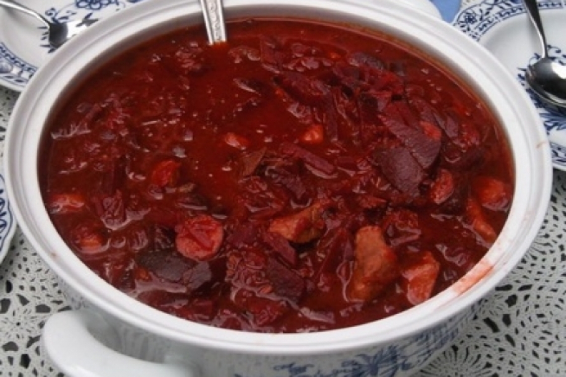 Беркширский боршт (BORSCHT). Английский вариант борща